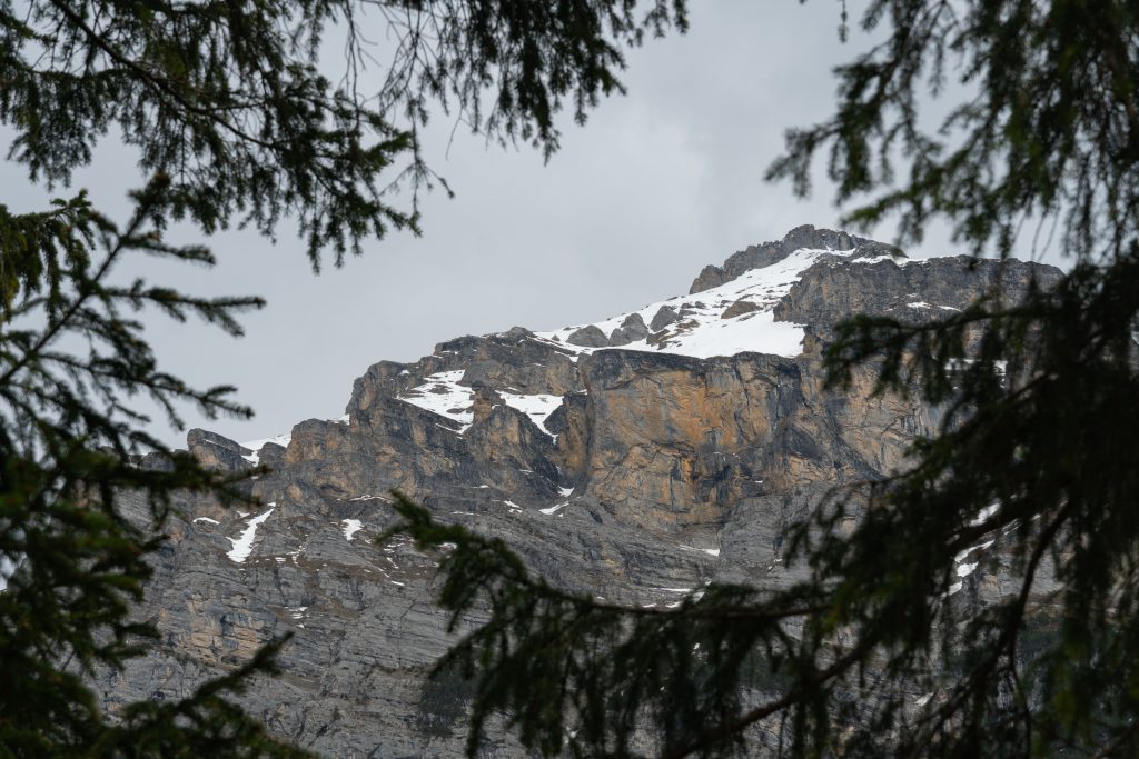 Viime kuussa ihailtiin vuoria Sveitsissä