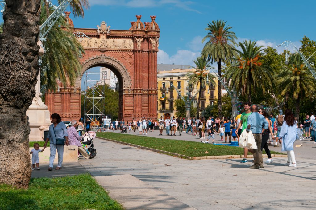 Arc de Triomf eli Barcelonan riemukaari