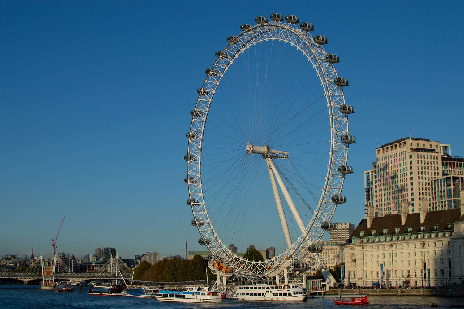 London Eye maailmanpyörä Lontoossa