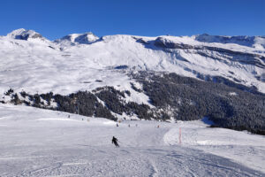 Laaxin hiihtokeskus Sveitsissä